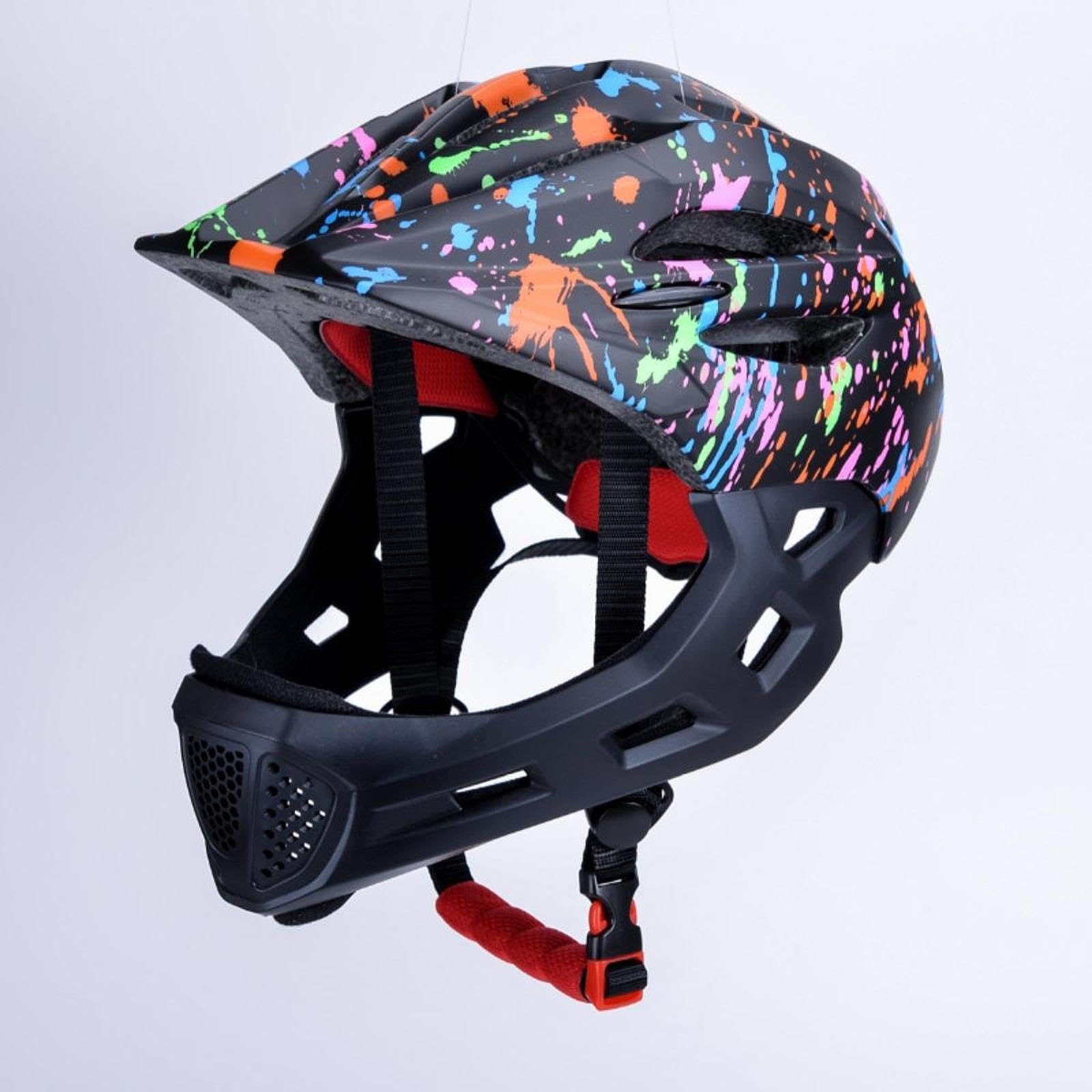 F Fityle Casque de vélo pour Enfants Casque de Cyclisme Équipement de Protection Casque de vélo pour Enfant intégral pour vélo de Plein air