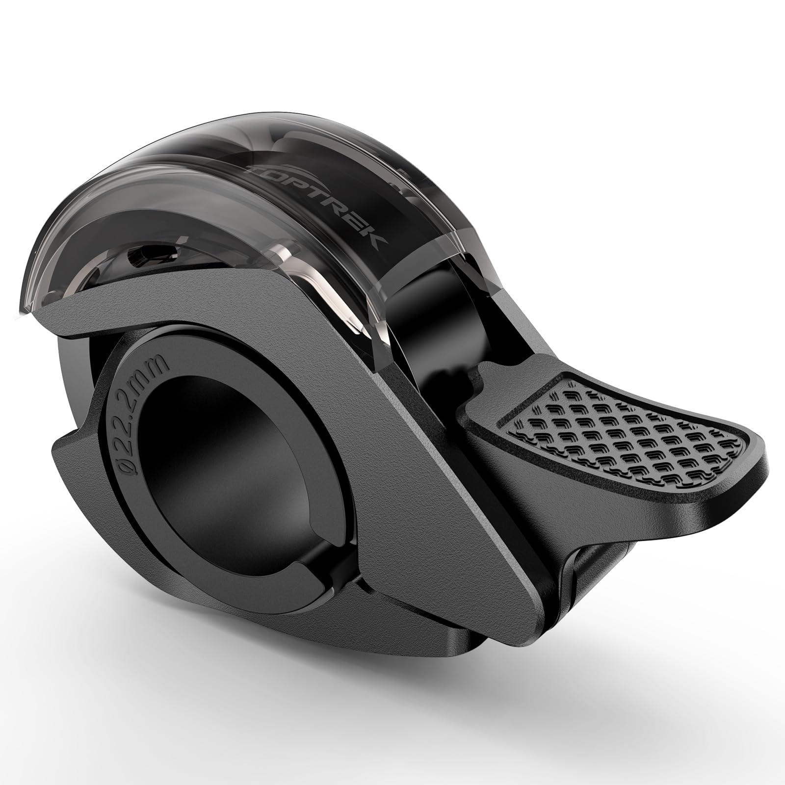 toptrek Fahrradklingel Mountainbike, 2026 Aluminiumlegierung Klingel Fahrrad, 110dB Max laut Fahrrad klingel, Fahrradglocke für Rennrad MTB E-Bike, 22.2-31.8mm Lenker