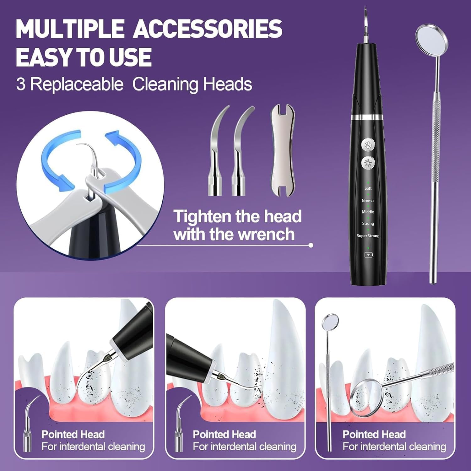 Dog Plaque Remover, Dog Teeth Cleaning Products for Tartar & Plaque Off - Image 2