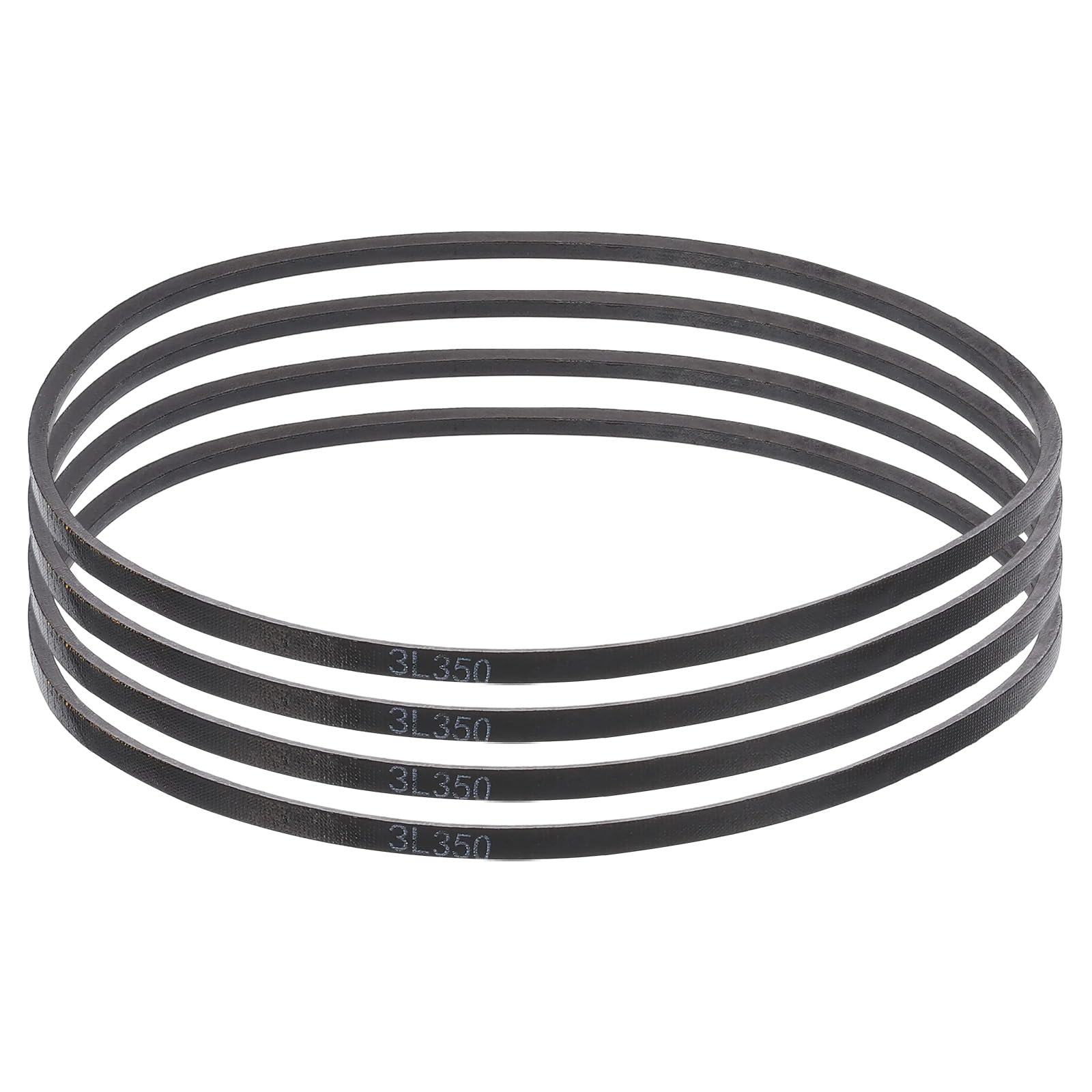 uxcell 3L240 Classic Wrapped Rubber V-Belt, 24"(610mm) Outside Circumference, 3L Profile V Belt 3/8" Width 7/32" Height — view 214