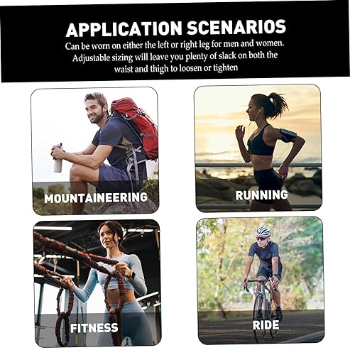 Miniatura 3 de Correa de soporte para isquiotibiales para cadera para isquiotibiales, correa de soporte