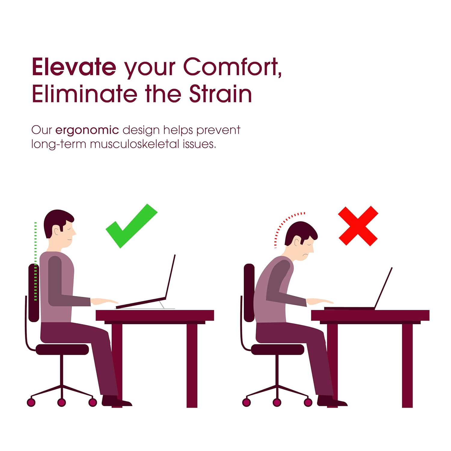 Elevate Adjustable Aluminum Laptop Stand | 7 Height & Angle Levels | Ultra-Light 240g | Anti-Slip Grips | Ventilated Design | Supports 10”-15.6” Laptops up to 5kg | 6 Months Warranty 11