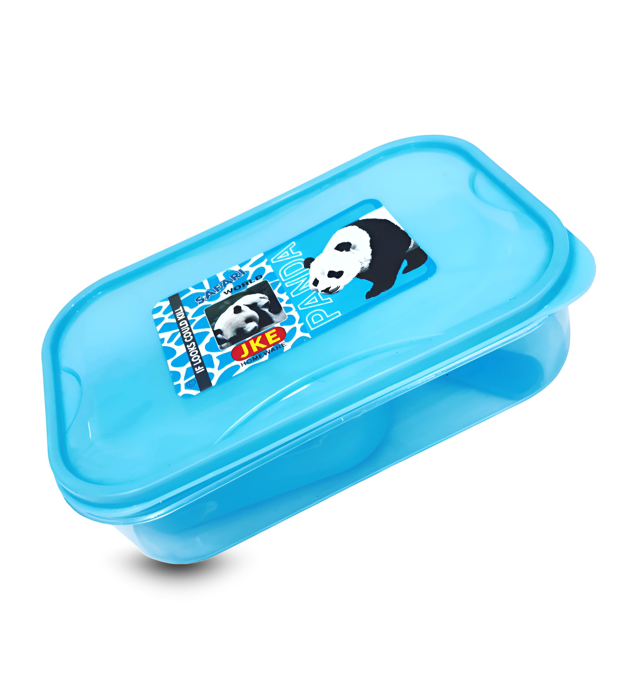 Plastic Square Tiffin Lunch Box with Spoon for School Lightweight BPA-Free Multi-Printed Design (Medium, Multicolour, 600ml Pack of 1) (B0CXM4L6CT) Amazon Price History, Amazon Price Tracker