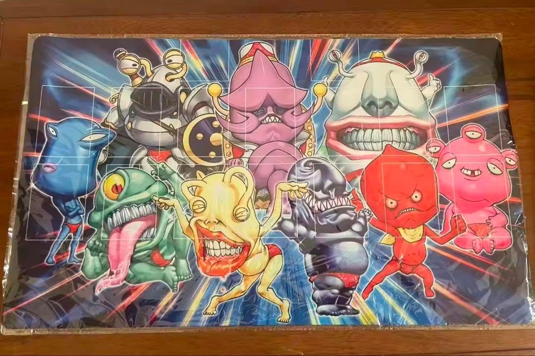 プレイマット 遊戯王 おじゃまトリオ バトルシティ 遊戯王 公式 プレイ