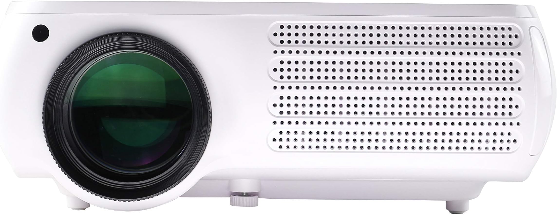 Native 1080p Projector, Gzunelic 9500 Lumens Android Projector with ± 50° 4D Keystone X/Y Zoom 10000:1 Contrast, Home Theater LED Video HD Proyector Mirror for iPhone Android Mobile