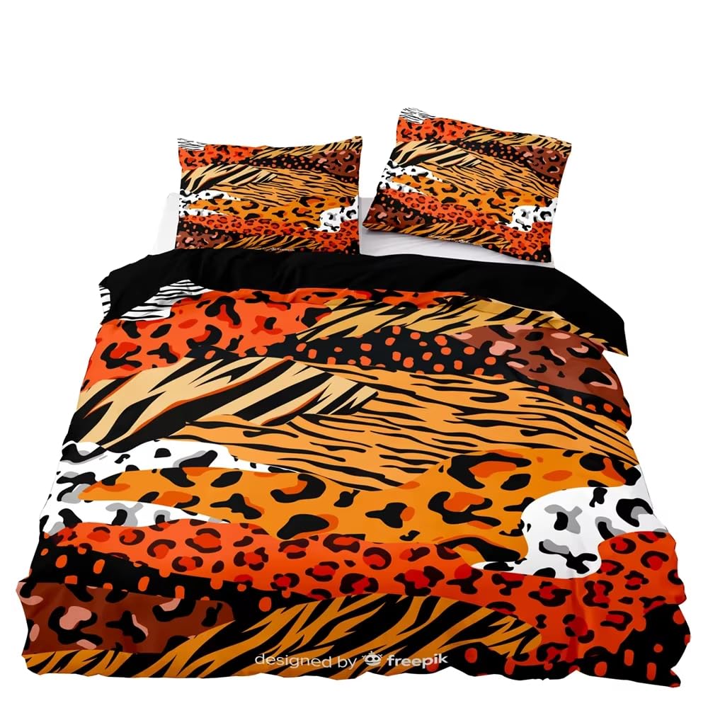 Housse de couette zébrée 140x200 pour enfant qui refuse de se coucher