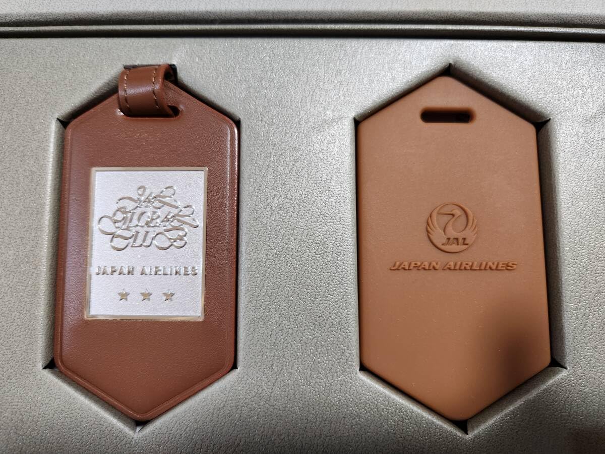 Amazon.co.jp: JAL JGC 搭乗記念ネームタグ 亀タグ 茶亀 三ツ星 レア 
