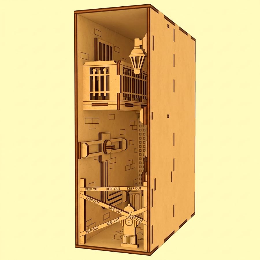 AlgWoodDesign Diorama Ahşap Maket - Görsel 5