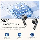 Foto di Drsaec Cuffie Bluetooth 5.4, 2026 Nuovo 6D Stereo Auricolari Bluetooth