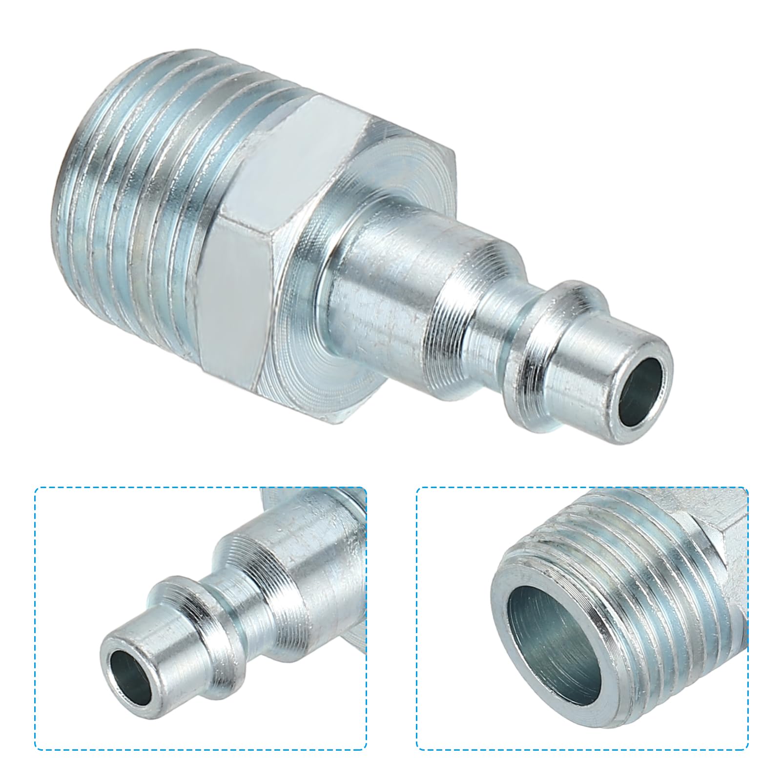 PATIKIL 1/2" Air Fittings Steel - Image 4
