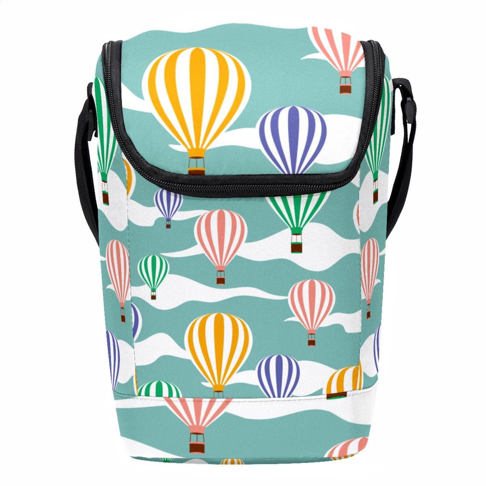 Bolsa de almuerzo para hombres y mujeres con base impermeable
