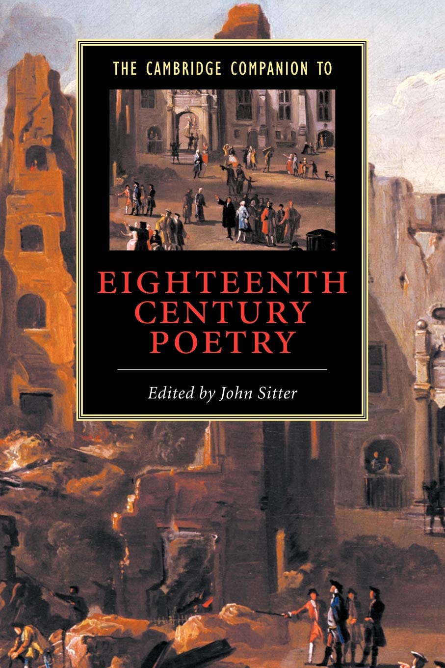 Camb Companion Eightnth-Cent Poetry (Cambridge Companions to Literature), Sitter
