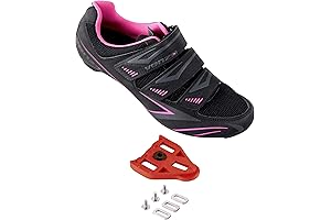 Women's Venzo Cycling Bike Shoes with 3 Firm Straps