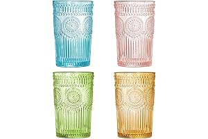 Vintage Glassware: Romantic Drinking Glasses