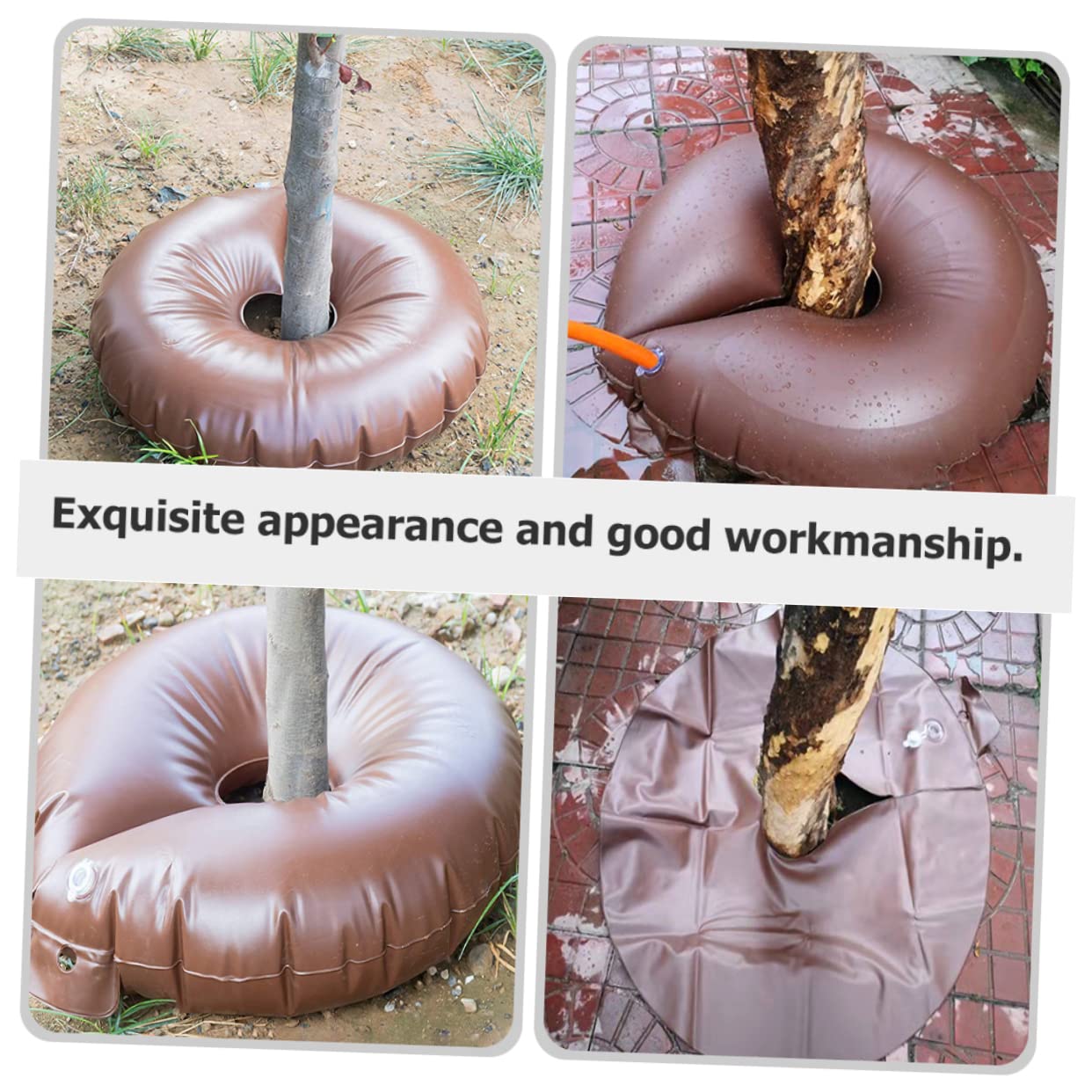 2piezas Bolsas De Riego Automático para Árboles PVC Liberación Lenta para Jardines