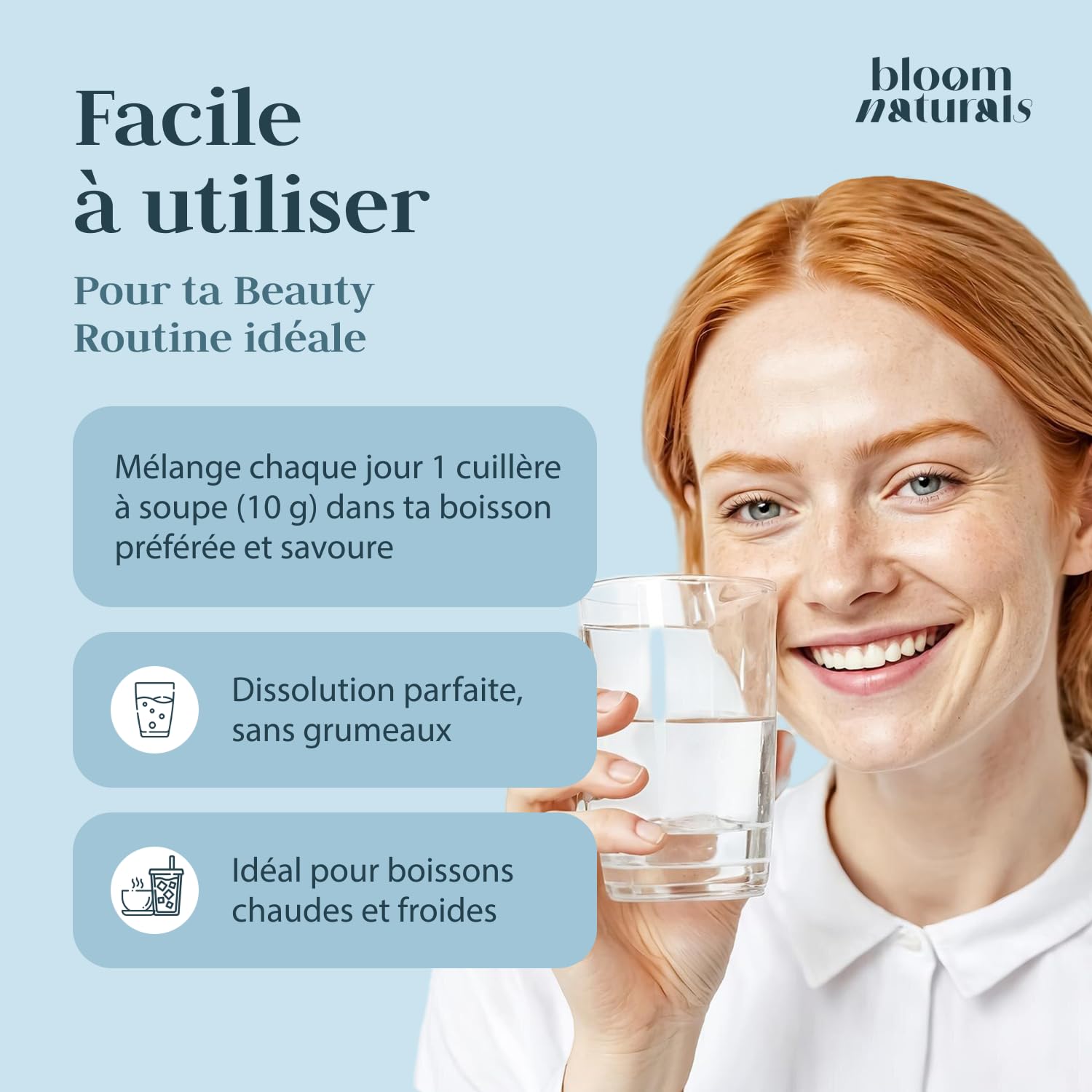 Collagène Marin Poudre – 500 g (50 portions) | Collagene, Fabriqué en Allemagne, testé en laboratoire