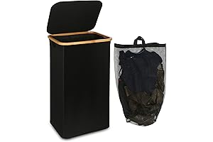 Modern Black Laundry Hamper for Effortless Laundry Days