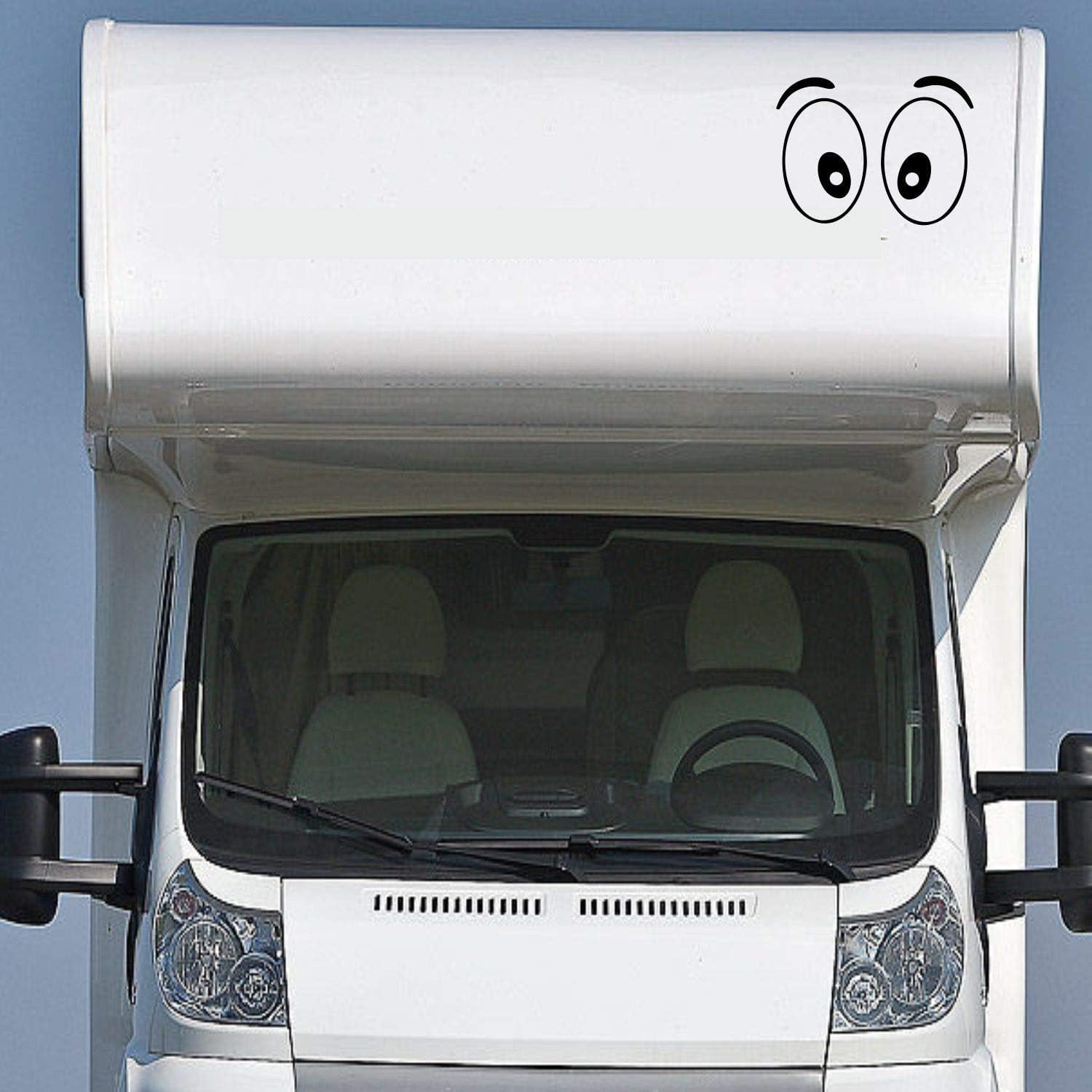 KLEBEKÖNIG Wohnwagen Wohnmobil Lustig Aufkleber - Der Frühe Vogel Chillt Heut Mal - Camping Autoaufkleber Reisen Van Bus Dekor Caravan Wohnanhänger Camper