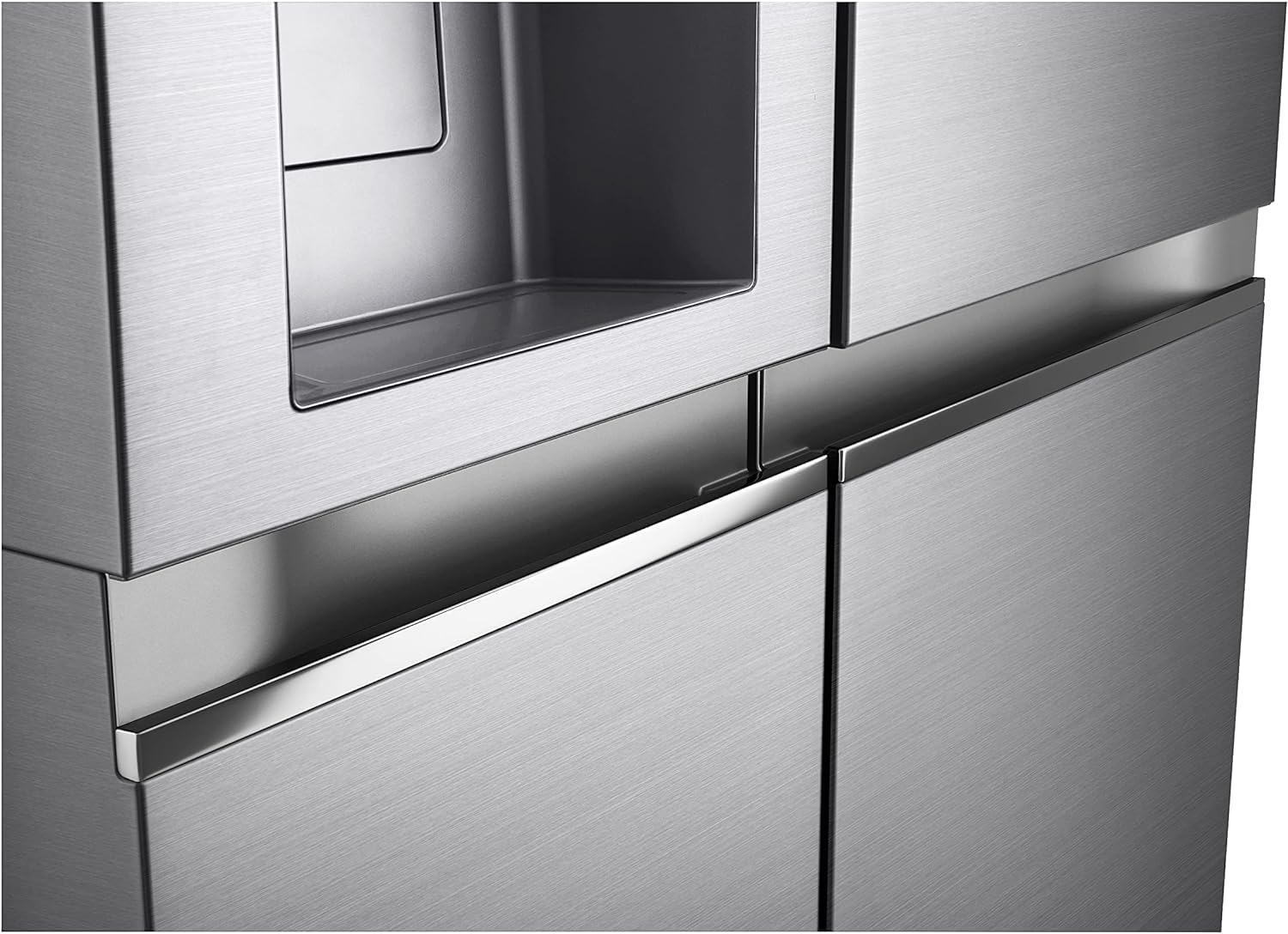 LG GSLV90PZAD Frigorifero Americano 635 Litri Clase Energetica D No Frost Silver