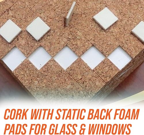 Miniatura 2 de Frank - Corcho con almohadillas de espuma para ventanas y cristales