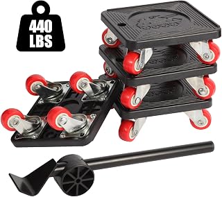 2025 Furniture Lifter Tool Set with 360° Rotating Wheels Furniture Dolly,Heavy-Duty Mover for Furniture, Refrigerator, Sofa, and Cabinet