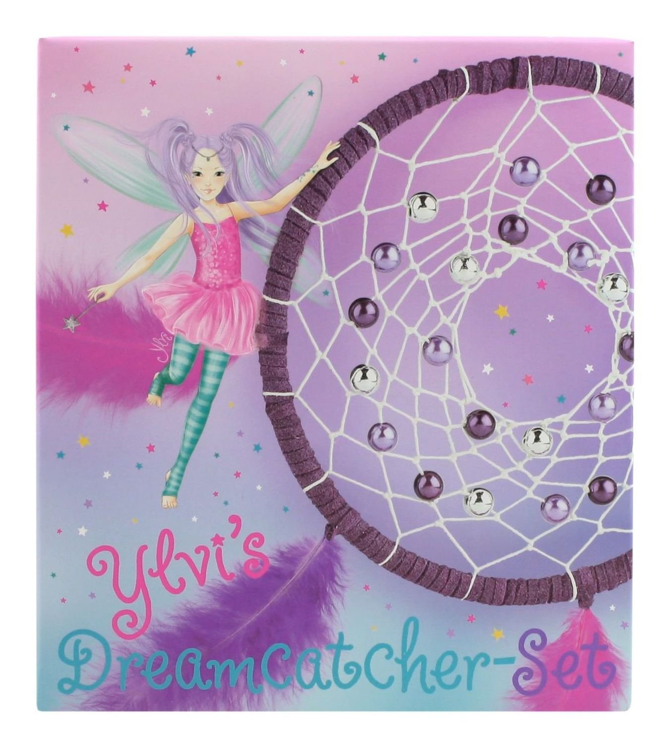 Depesche6061 Dream Catcher Craft Box Ylvis World, Approx. 15 x 17 x 2 cm, Assorted Colours