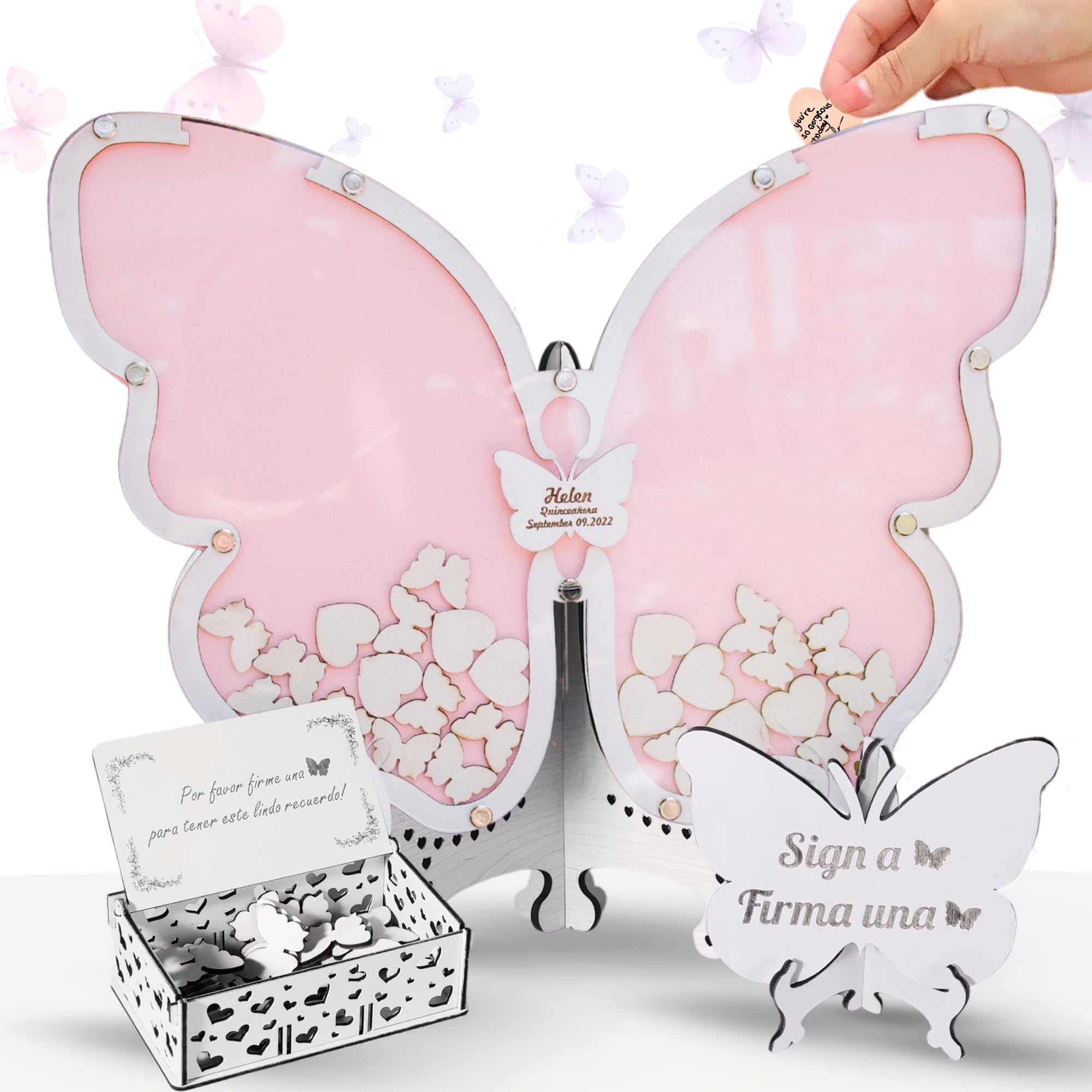 Album De Firmas Para 15 Años Quinceañera Butterfly Guest Book, Sweet 16  Guest Book Alternative, Quinceanera Guest Book, Mis Quince Birthday Sweet  Sixteen, 15th Birthday Guest Book - Australia Quinceanera Guess Book, image size:2000x2000