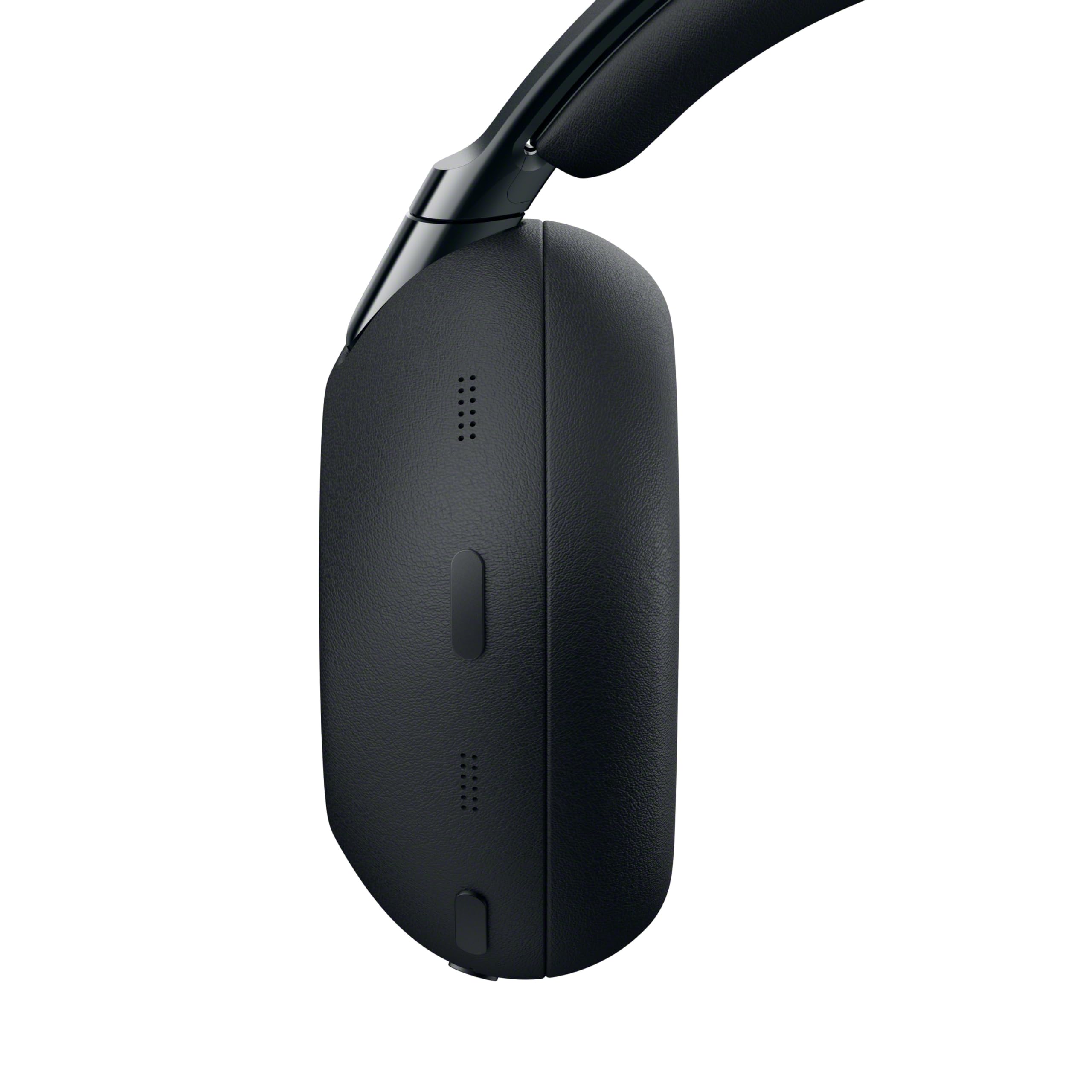 SONY 1000X THE COLLEXION cuffie wireless Bluetooth over-ear di lusso, Hi-Res, premium Noise Cancelling, audio spaziale 360, custodia resistente, compatibili con iOS e Android – Black, nuovo modello