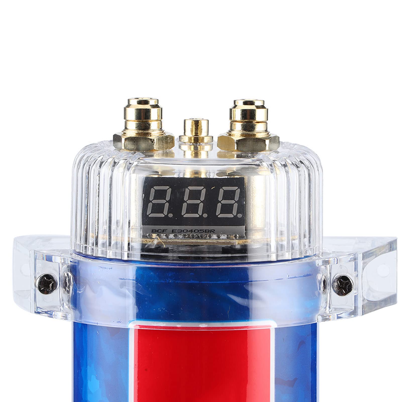 3.0 Farad Voiture Audio Condensateur De Puissance Amplificateur Régulateur Stabilisateur Couleur Bleue Modifiée Auto Pièces Voiture électronique Accessoires