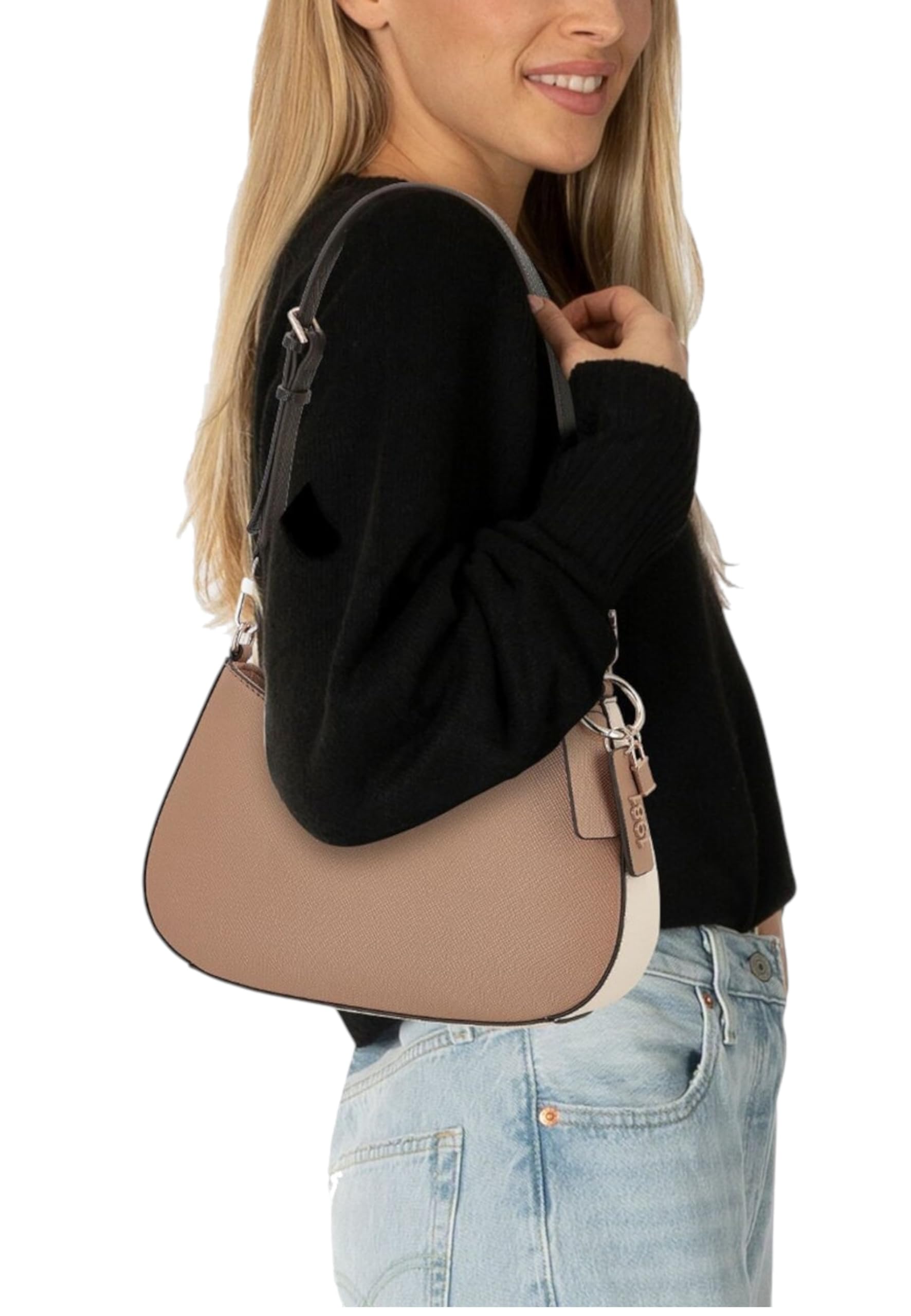 GUESS Noelle II Top Zip Shoulder Bag - Bolsa de hombro Mujer