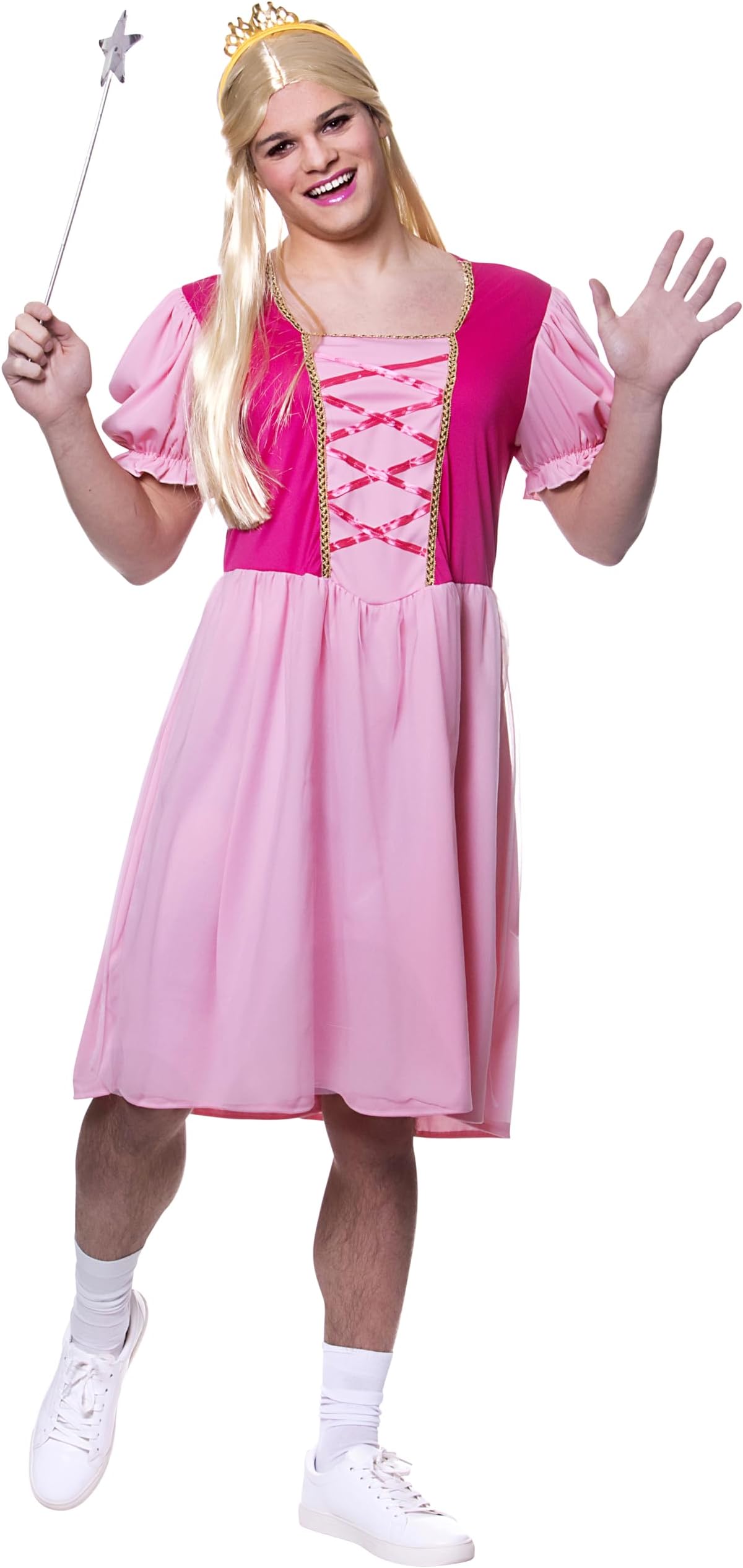 Wicked Costumes Adult Mens Funny Princess Fancy Dress Costume