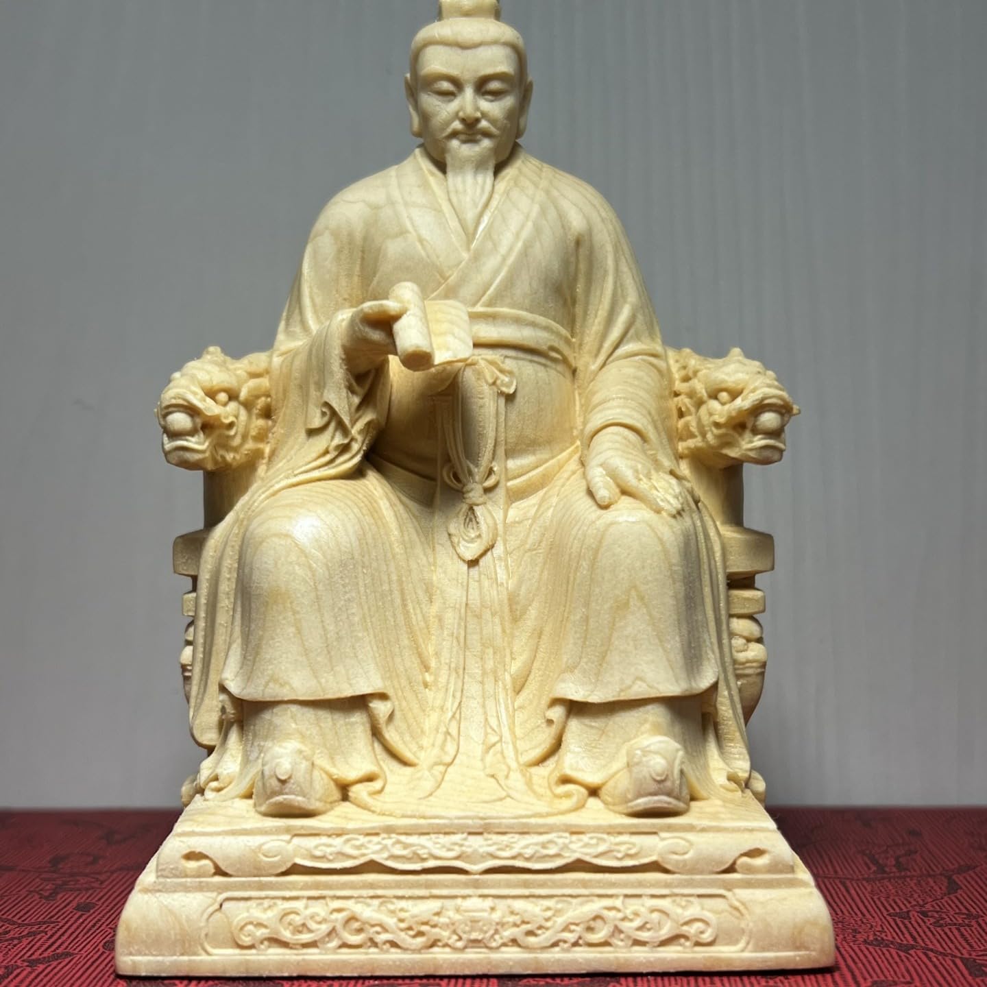 Amazon｜木彫りの仏像【天照大神（あまてらすおおみかみ）】 桧木