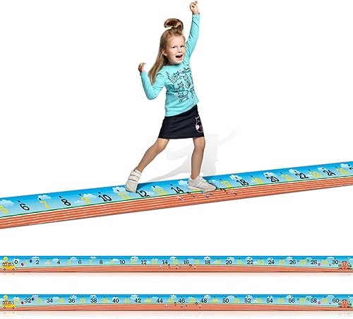 Nuanchu 2 alfombrillas para el suelo de la vuelta a la escuela, 31-60, 0-30, números educativos con línea de números para niños, profesores, Nuanchu 2 alfombrillas para el suelo de la vuelta a la escuela, 31-60, 0-30, números educativos con línea de números para niños, profesores,