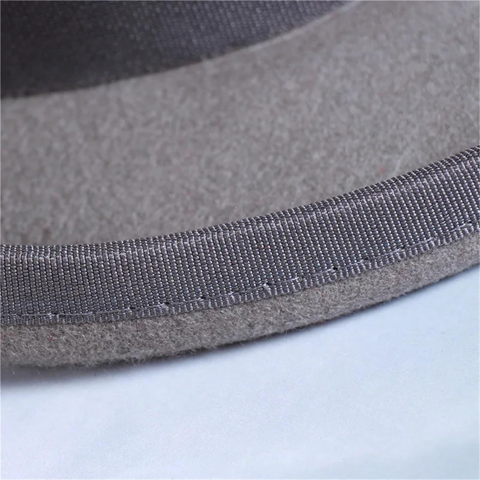 Zylinder Wolle Flache Mann Zylinder Fedora Hüte Magier Kappe Gentleman Elegante FüR Party