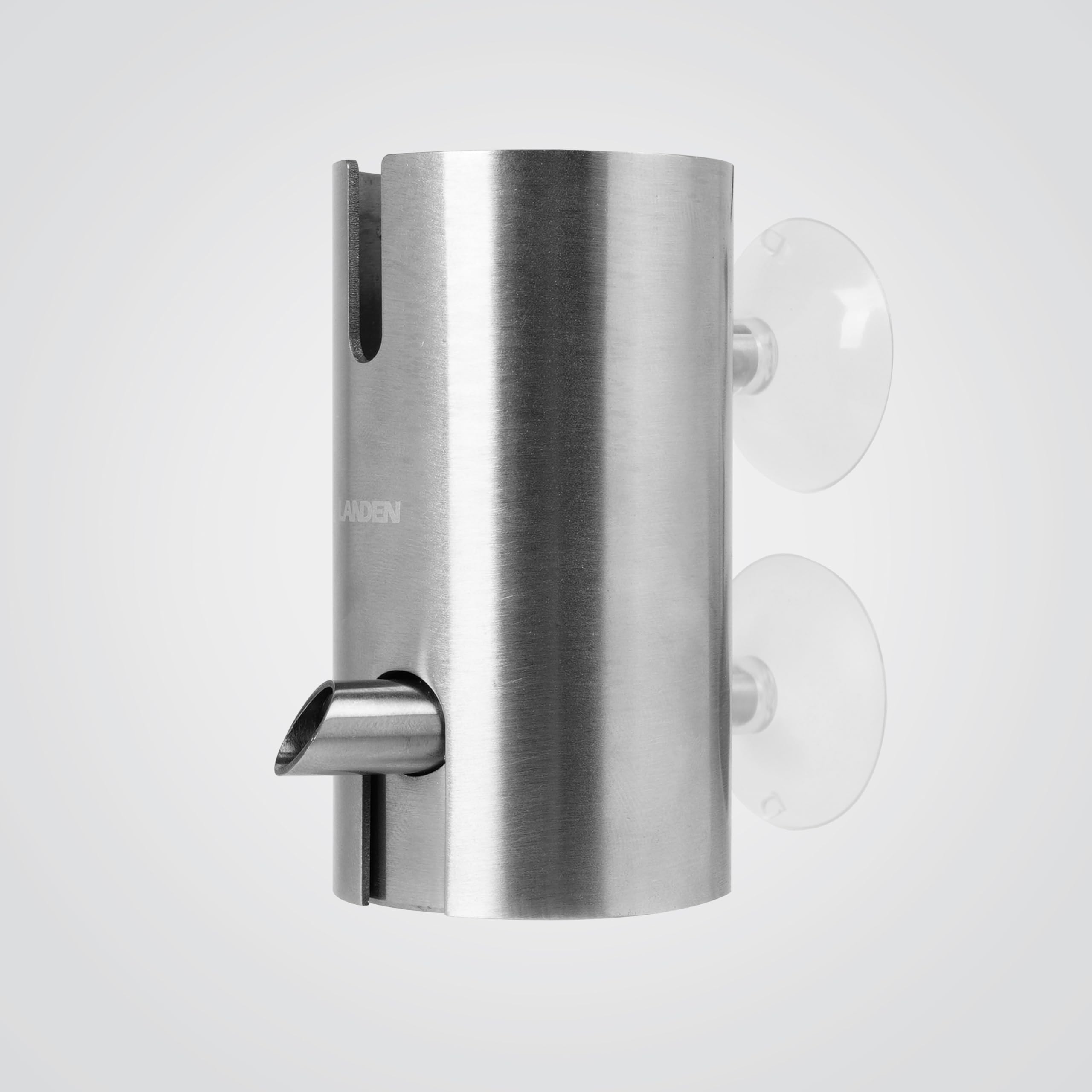 Landen Pura - Mini espumador de Superficie para Acuario sin Borde, removedor Interno de película de Aceite, espumador Compacto de Acero Inoxidable con Bomba silenciosa para Agua Limpia, Ideal para