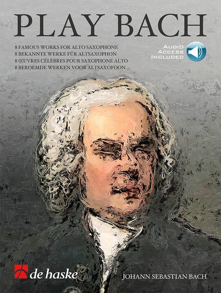 Play Bach. Alto Saxophone. Includes Audio Online