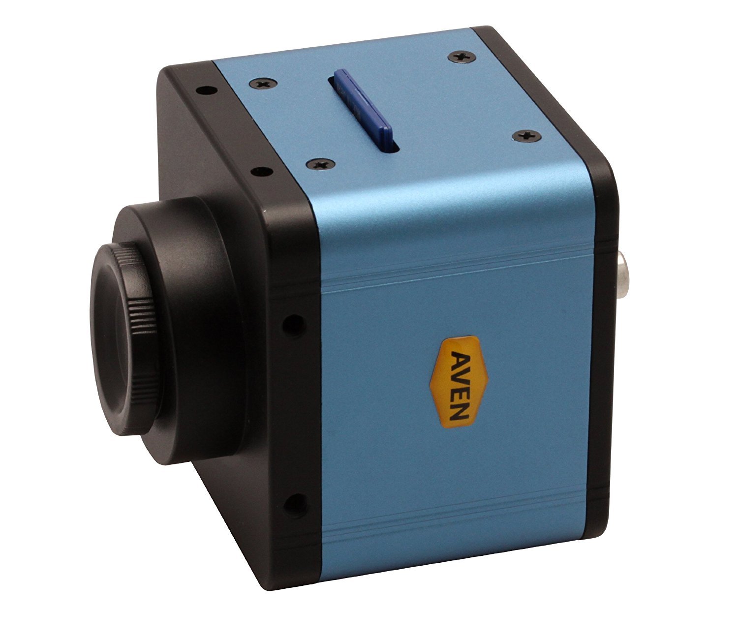 Aven 26100-254 VGA HD Color Industrial Measurement Camera For Microscopy, 61mm Length x 61mm Width x 74mm Height