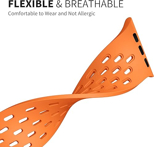 Miniatura 9 de Correa deportiva magnética antisudor para Apple Watch, correas de silicona impermeable y transpirable. Para compatible con iWatch Ultra SE Series