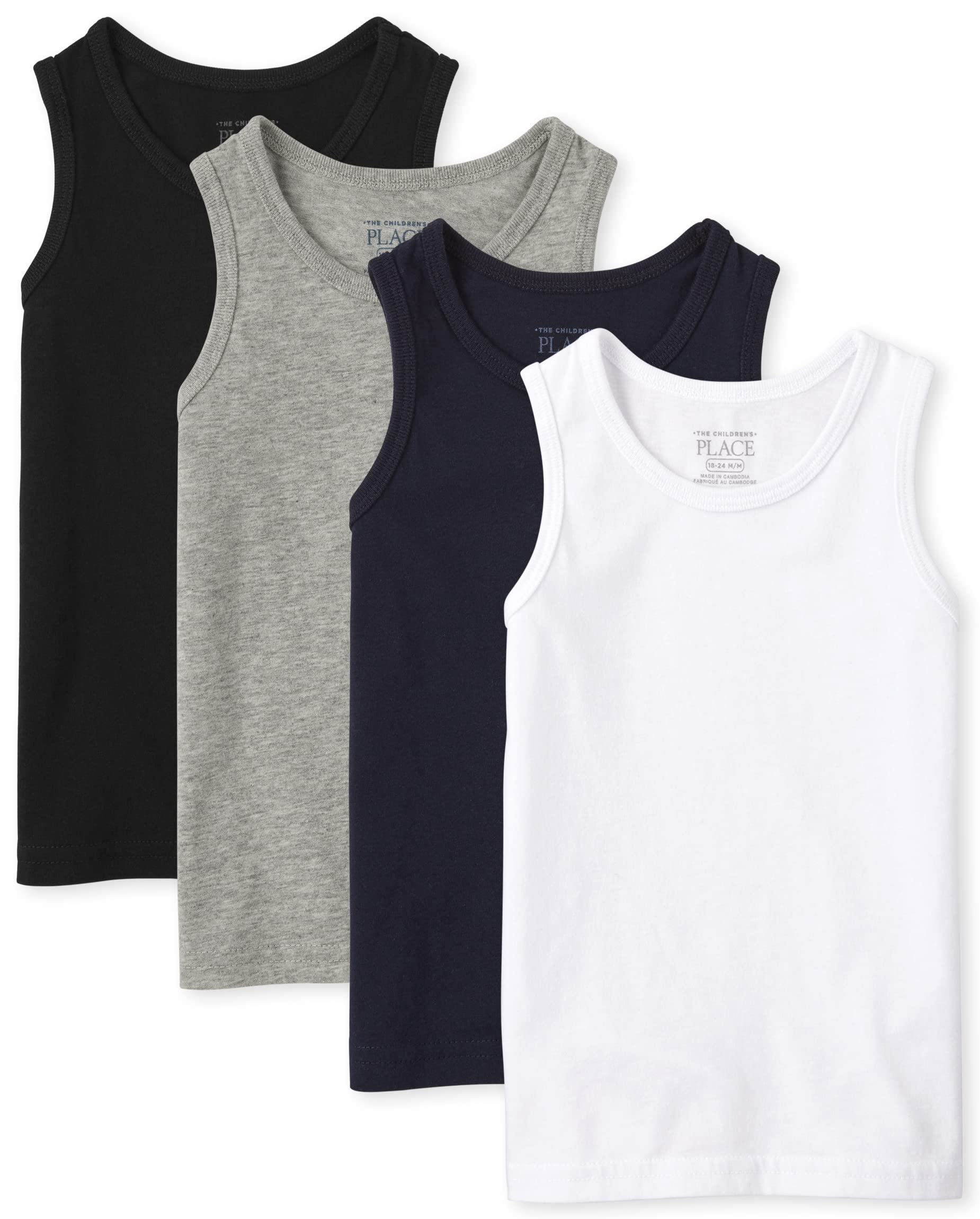 The Children's Place Koszula Chłopcy Baby And Toddler Mix And Match Basic Tank Top 4-pack