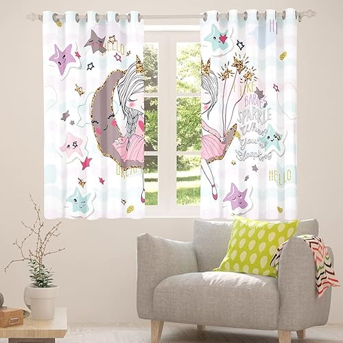 Vista 9 de Erosebridal Trippy - Cortinas de alienígena, cortinas opacas de marihuana verde, modernas cortinas psicodélicas OVNI para ventana, tratamientos