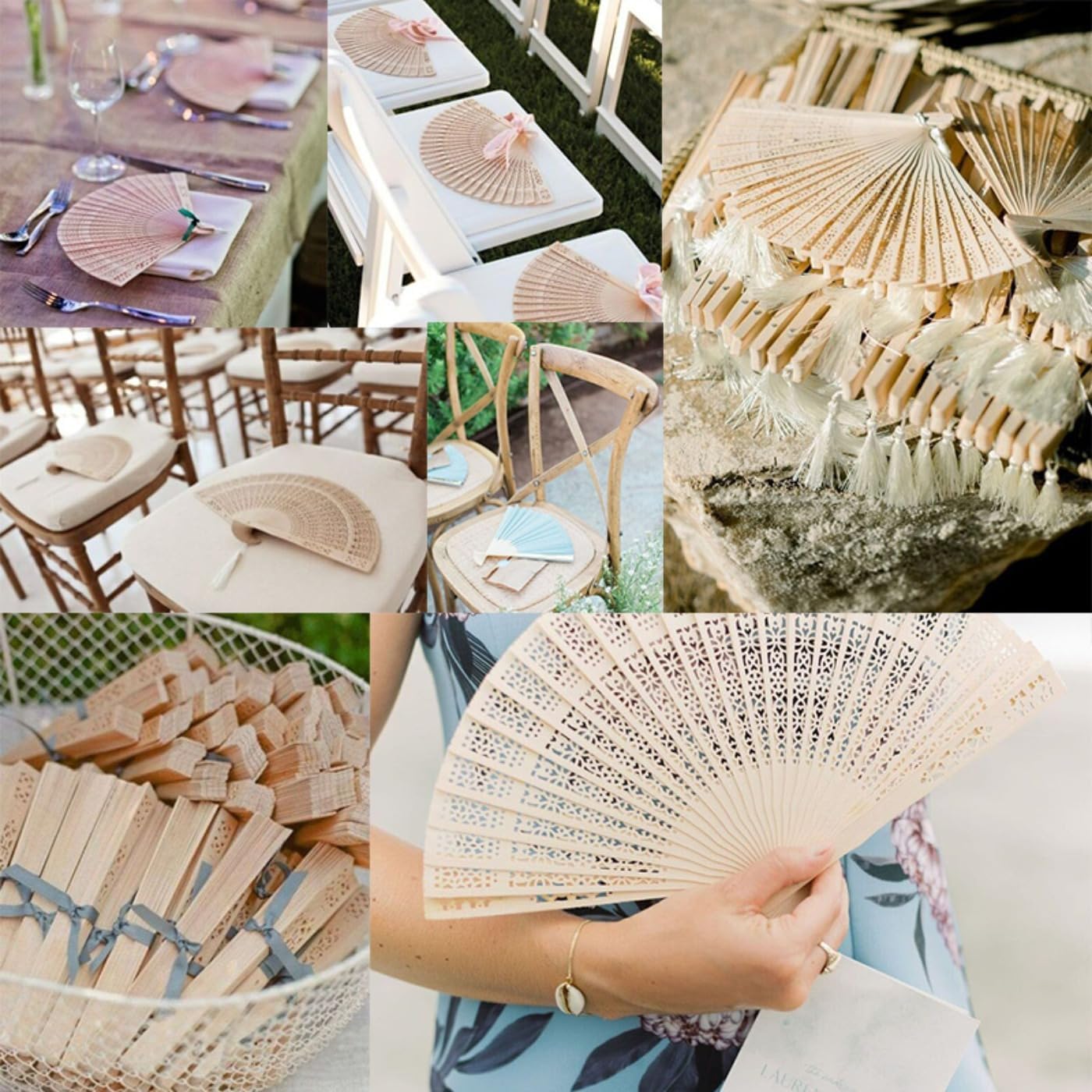Custom Hand Fan, Summer Wooden Fans, Handmade Engraved Wedding Fans, Personalized Wood Fans, Hand Fan Folding, Monogram Wedding Fans (30pcs)