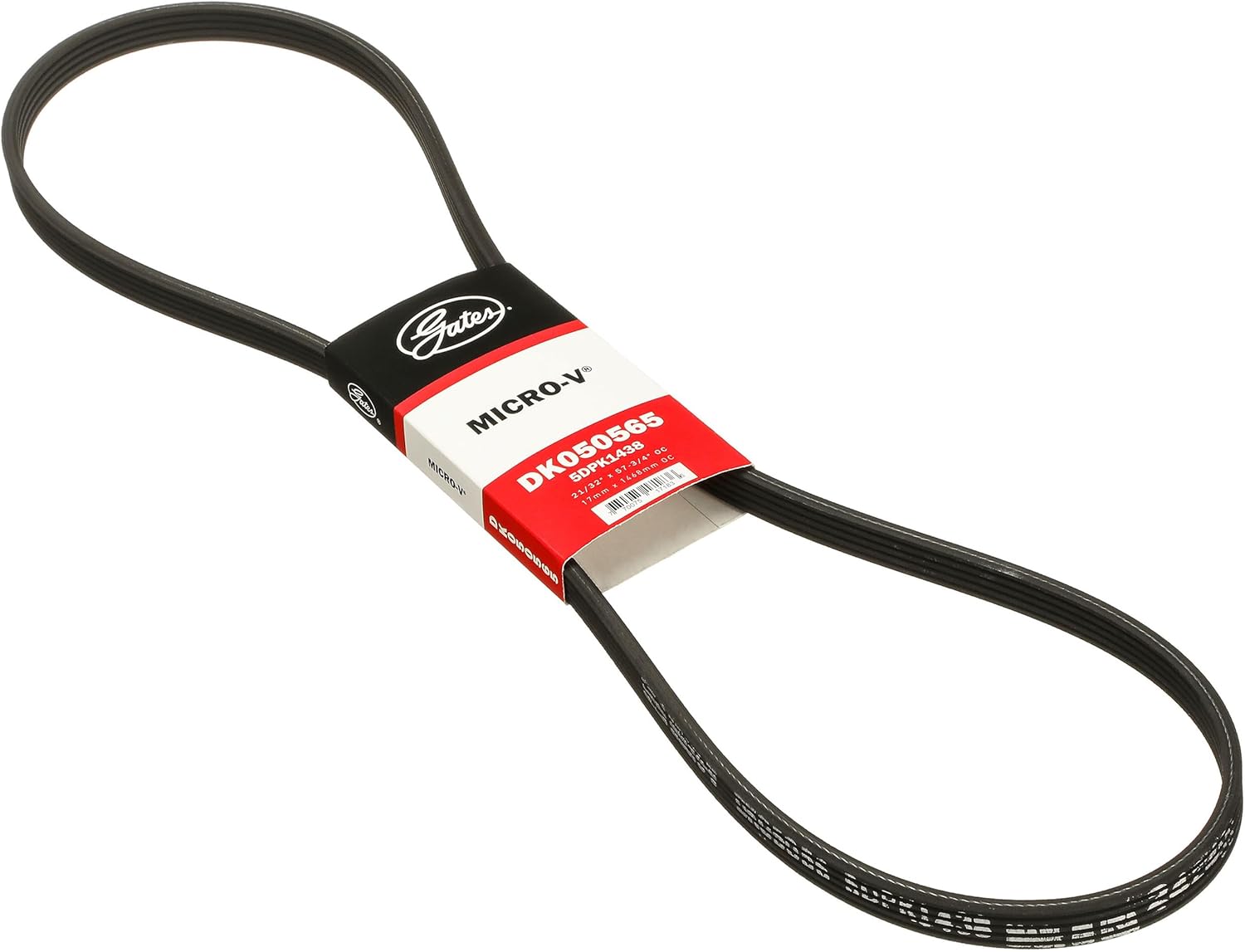 Gates DK050565 Micro-V Dual-Sided Serpentine Drive Belt