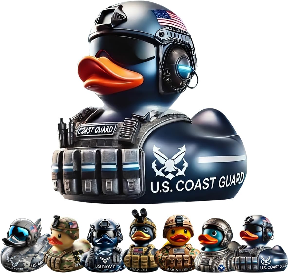 Amazon.com: EROCK Air Force Resin Duck, Navy Resin Duck, Army Resin ...