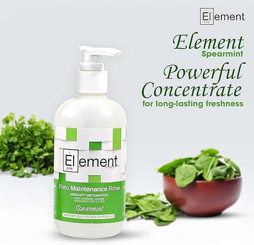 Miniatura 7 de "Element" 10 onzas líquidas Enjuague bucal antimicrobial, flúor, de 0,63 %, sabor menta
