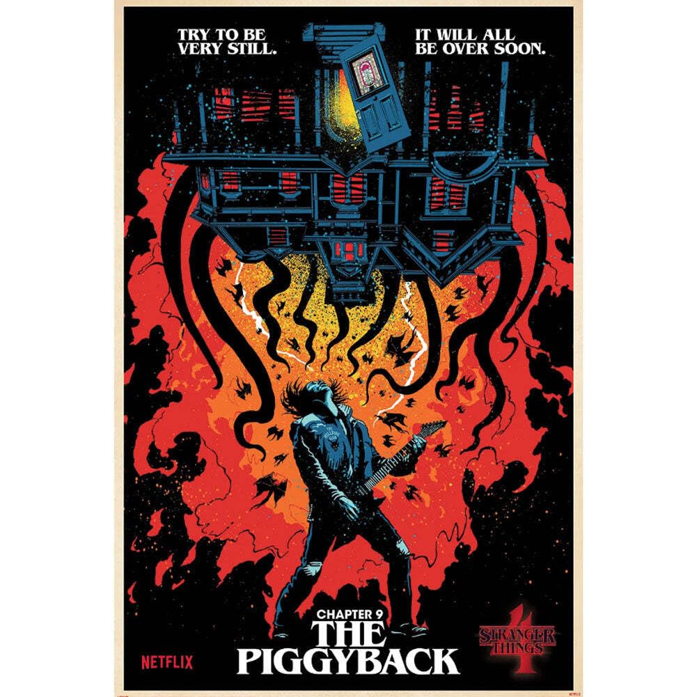 Stranger Things 4 Chapter 9 The Piggyback Maxi Poster
