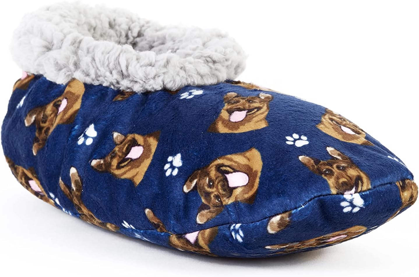 Comfies Slippers - Cozy Sherpa House Slippers for Women & Men - Indoor House Shoes - Pet Lover Gifts - Non Skid Bottom - 1 Size Fits Most - Unisex
