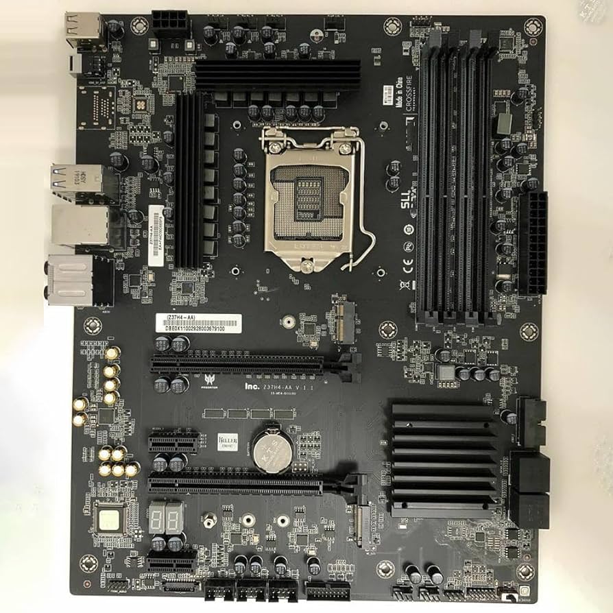Predator P09-600 Orion 9000 Z370 LGA1151 DDR4 32GB Placa-mãe para