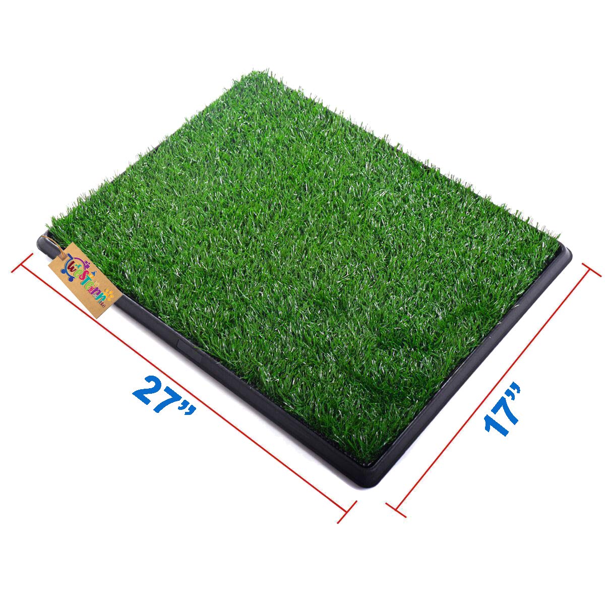 Western Era Dog Cat Pet Potty Trainer Grass Mat Dog Puppy Training Pee Patch Pad Indoor Outdoor 1