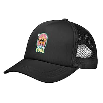 Star Cartoon Cartoon Baseball Cap Women Men Mesh Back Hat