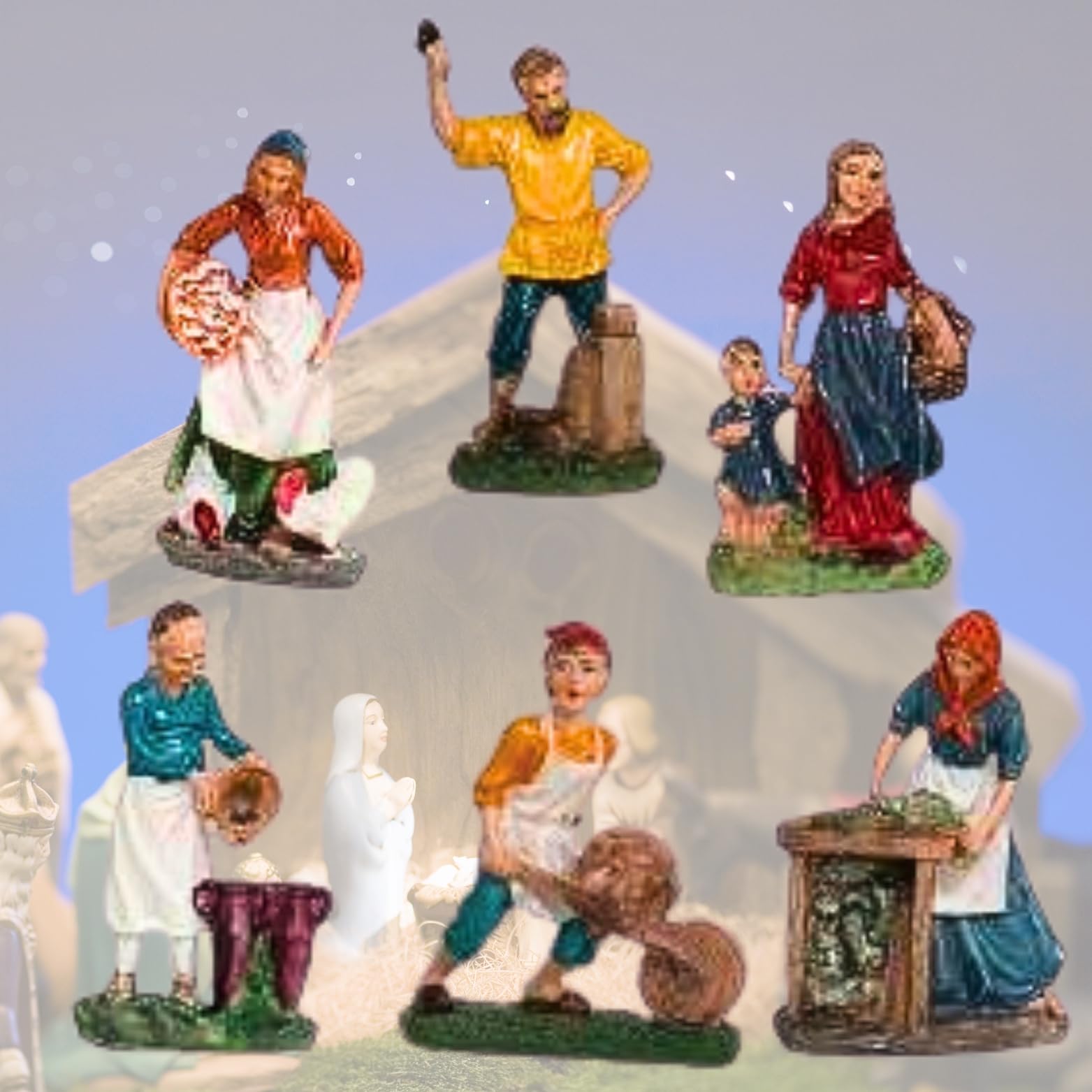 De geboorte van de kerststal - Hei & wei